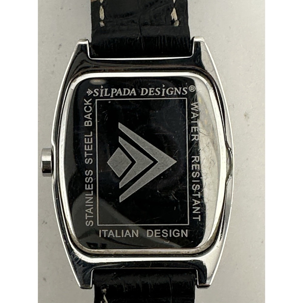 Silpada Designs Watch New Battery 30MM 7.5" Leather Band M6 - Picture 10 of 12